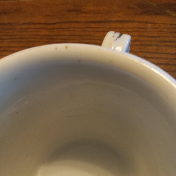 Vintage Barber Shop Named Shaving Mug M Jacob Porcelain 10 Ounces - Picture 9 of 11